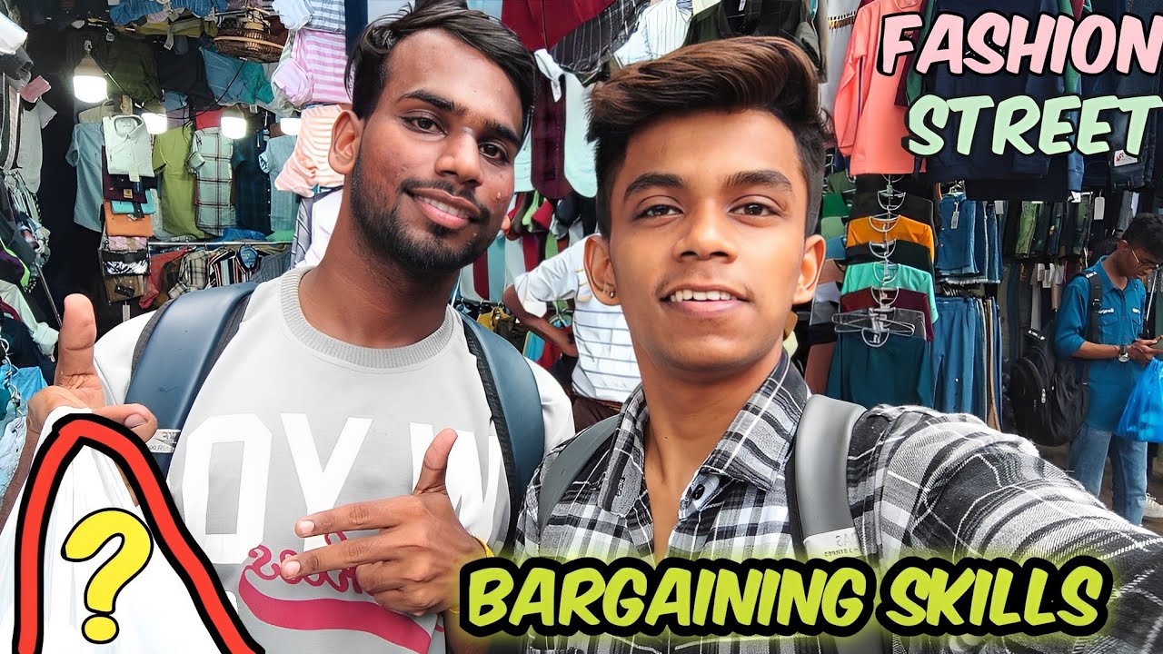 Showing Bargaining Skills At Fashion Street