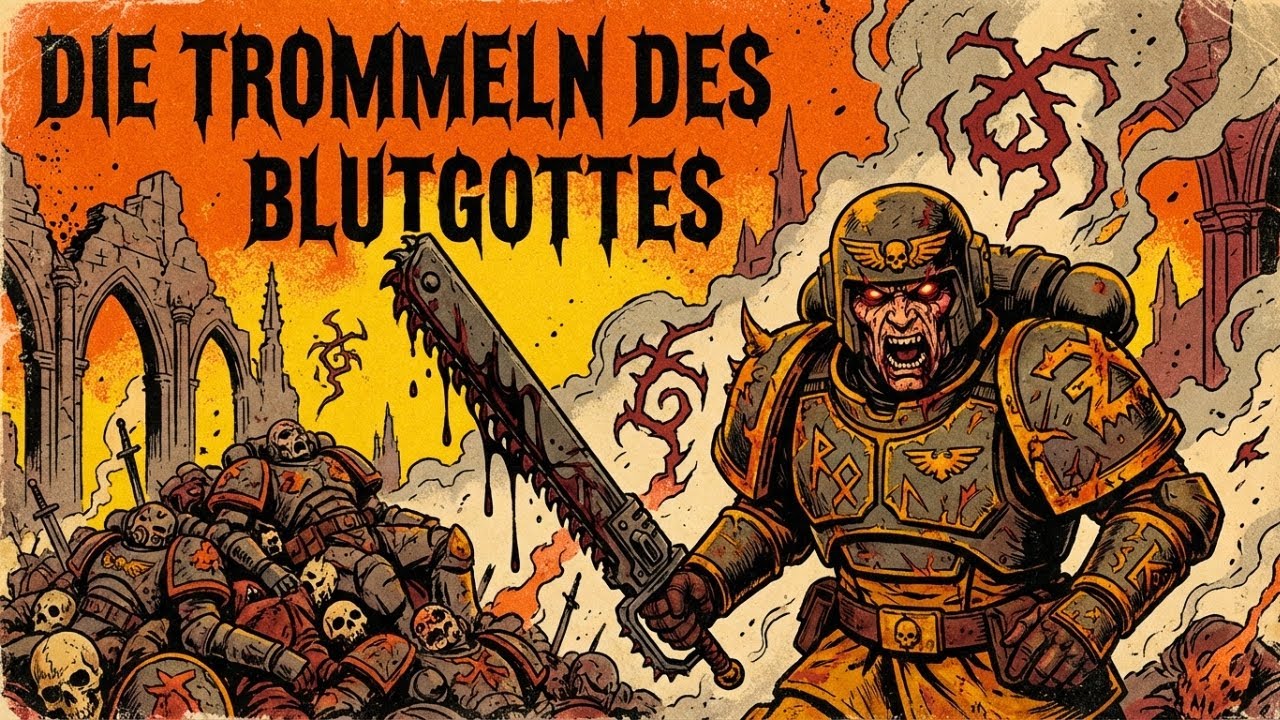 Die Trommeln des Blutgottes | Sergeant Hesks Fall zu Khorne | Warhammer 40K Horror