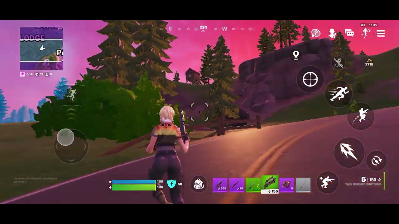 Playing  fortnite on the phone solo get this video to 203 views I will Drop a other video 🩸💯✌🏼