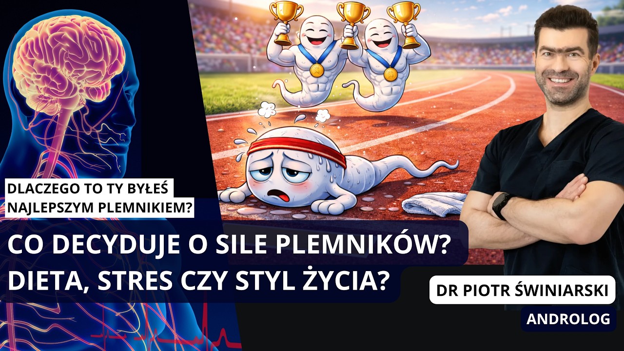 Twoje nasienie jest za słaba! Ten błąd popełnia większość mężczyzn! DR ŚWINIARSKI obala mity zobacz!