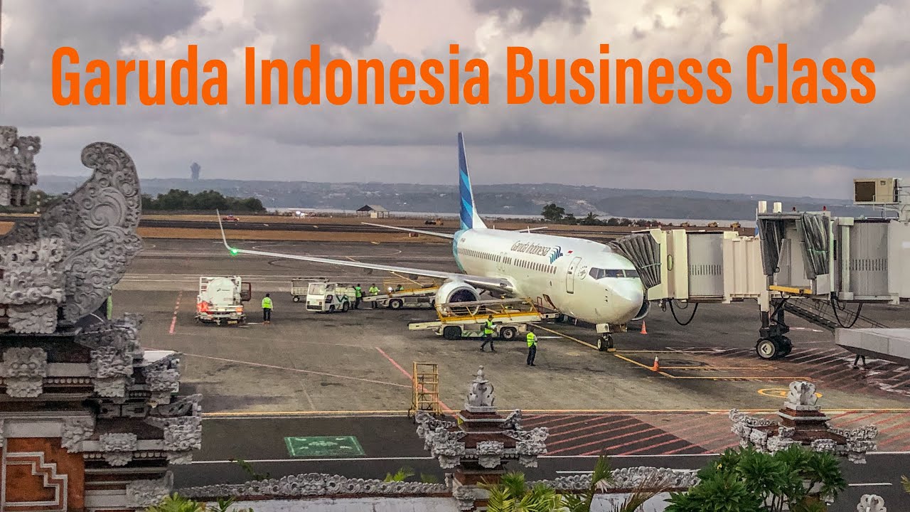 Garuda Indonesia Domestic Business Class | Boeing 737-800NG | Denpasar Bali - Jakarta | GA401
