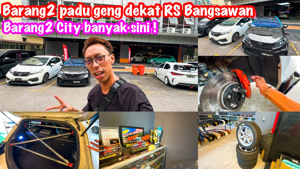 ADA APA DI RS BANGSAWAN | CALIPER JS RACING HARGA MATI!! | CUSTOM RACING PARTS? | MYVI G3 BOLEH KE?