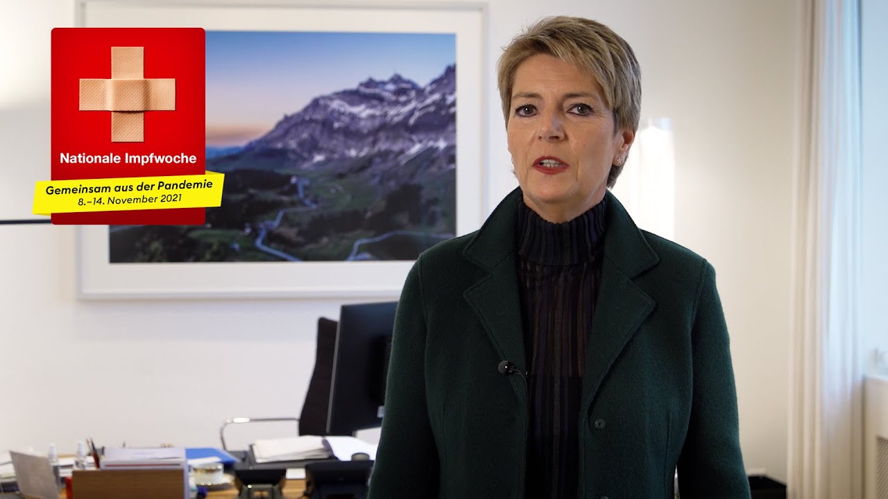 Bundesrätin Karin Keller-Sutter - Gemeinsam aus der Pandemie