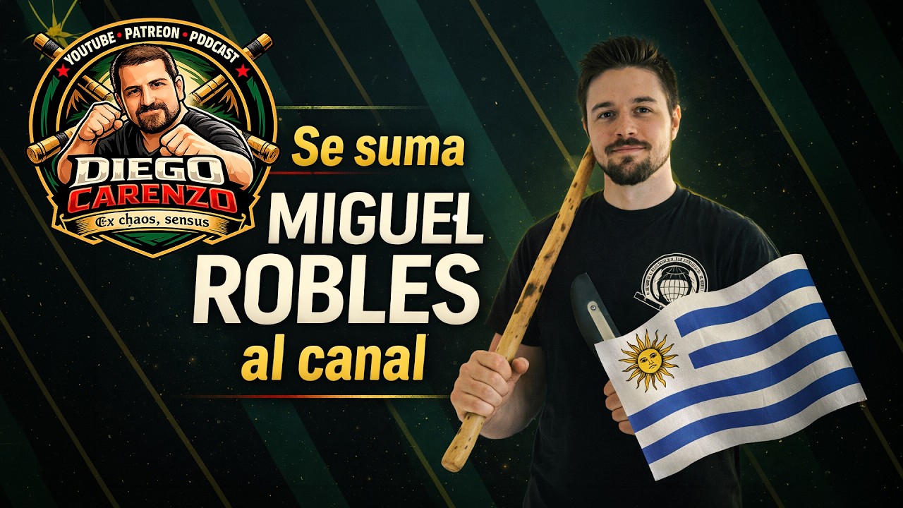 Miguel Robles se suma al podcast: Eskrima Kombat y el combate en Sudamérica