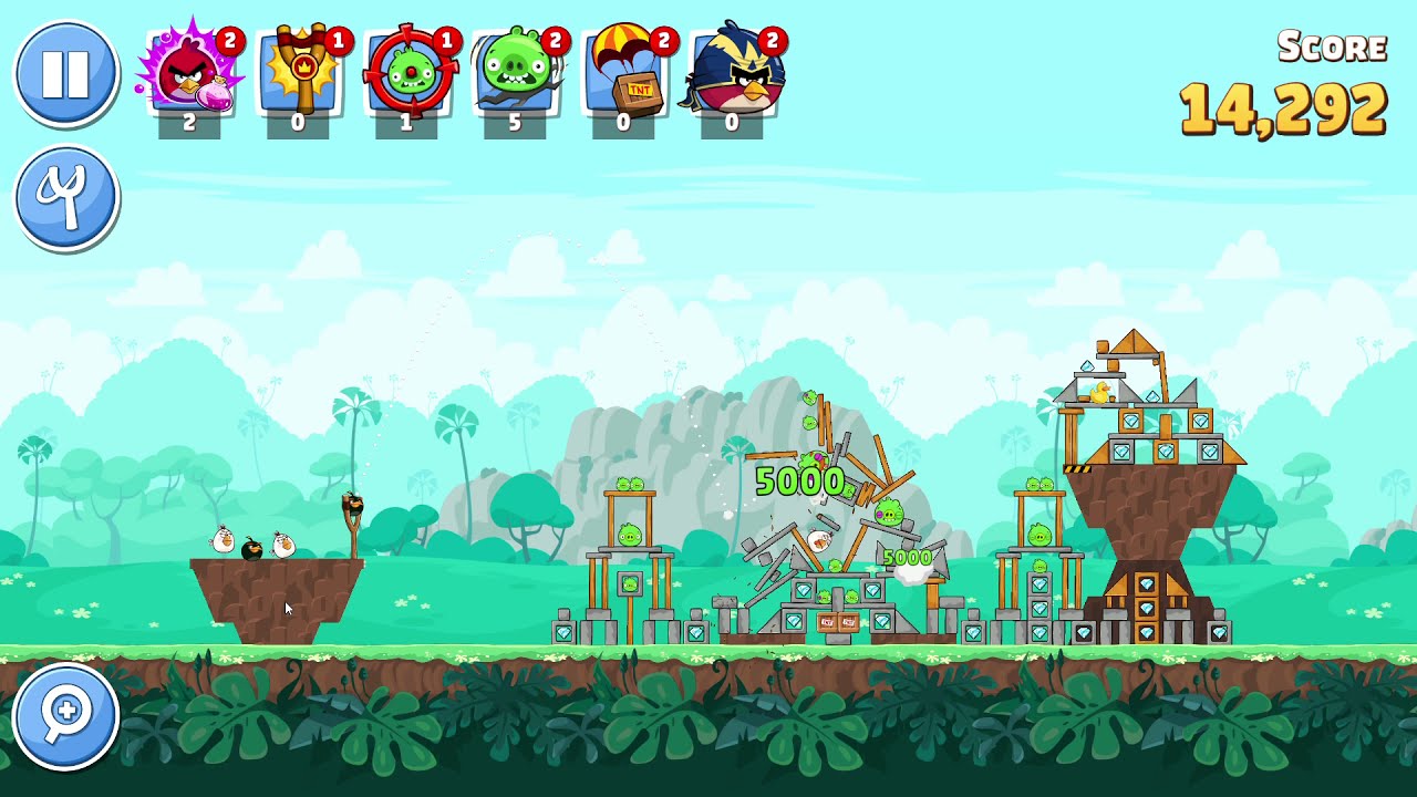 Angry Birds Friends. Уровень 53 (3 звезды). Прохождение от Сергея Фетисова.
