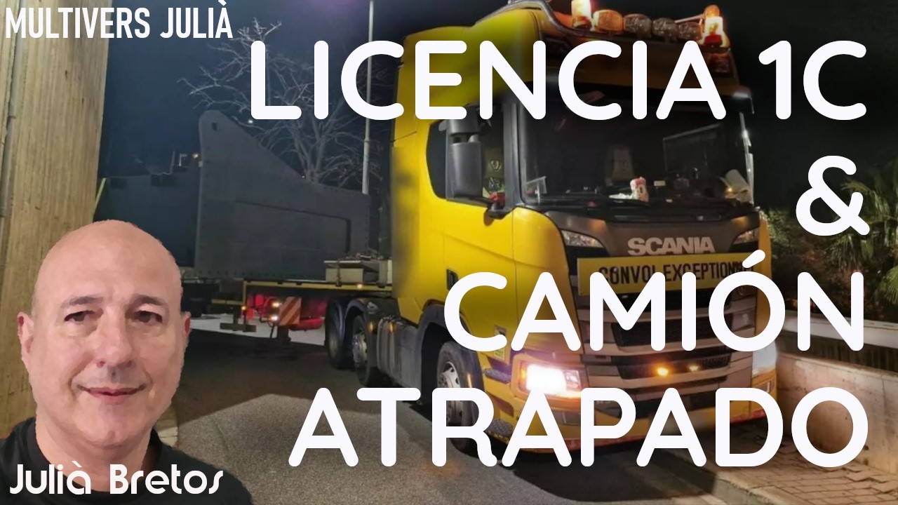 Camp Nou:: Licencia 1C & Camión atrapado