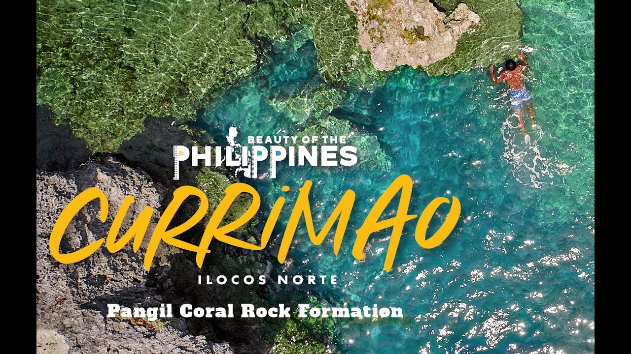 Currimao Pangil Coral Rock Formations