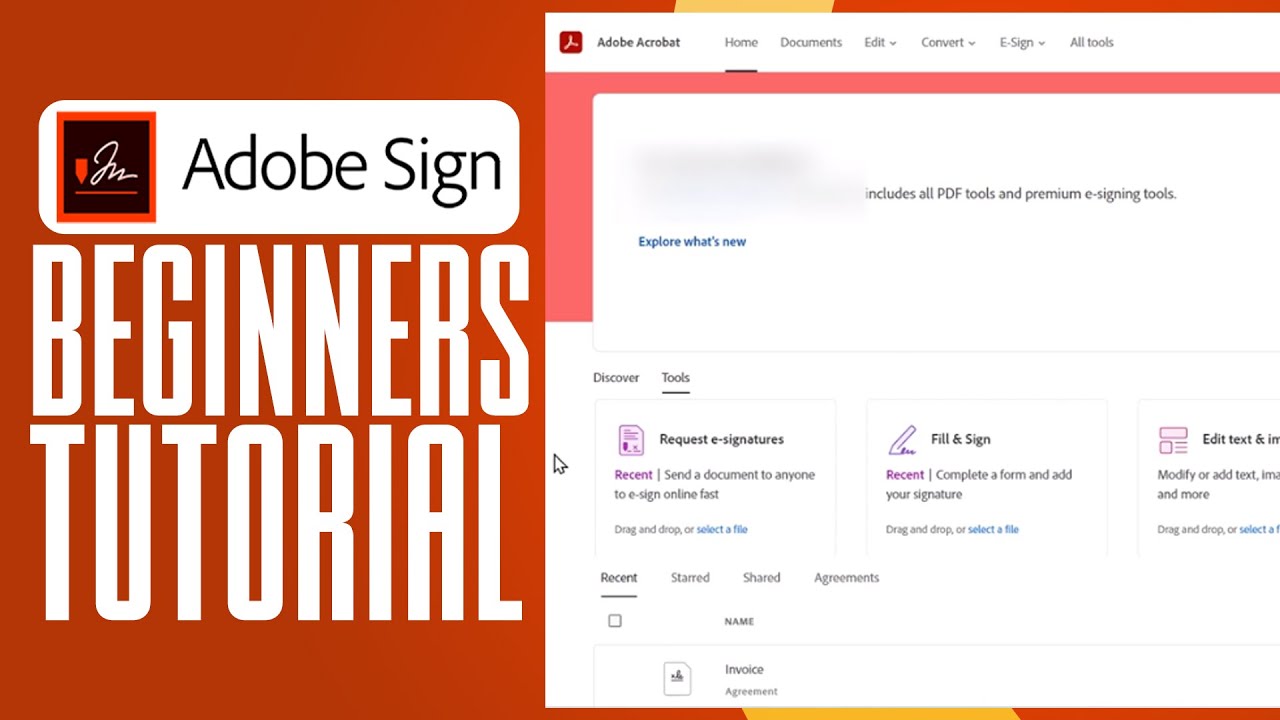 How To Use Adobe Sign For Beginners | Adobe Sign Tutorial 2026