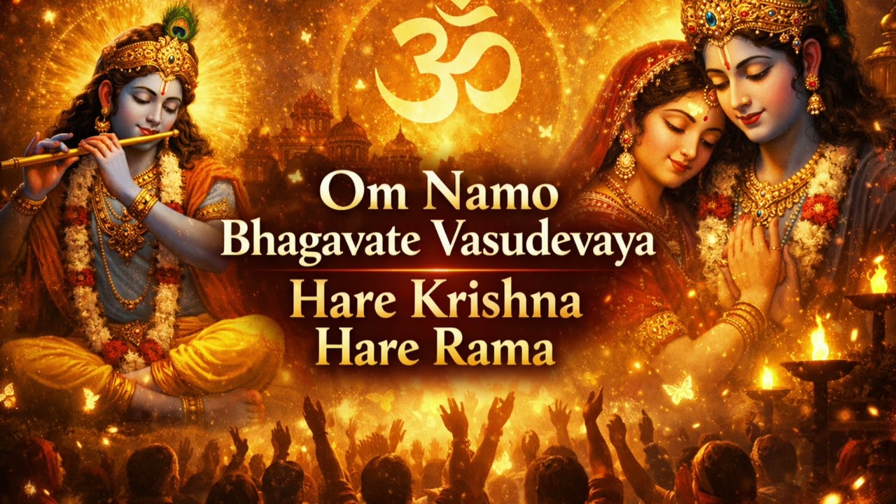 Hare #krishna Hare #ram #mantra #kirtan #bhajan  #meditationmusic  & Positive Energy @Punya-Bhavna