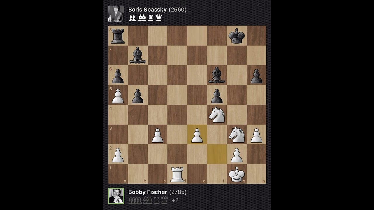 Bobby Fischer vs Boris Spassky | Sveti-Stefan/Belgrade (1992)