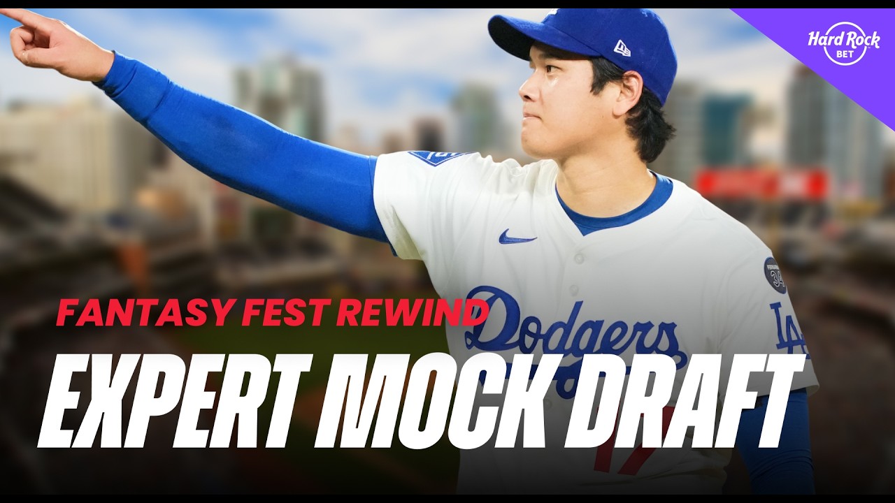 2026 Fantasy Baseball Mock Draft | Expert Picks for EVERY Round (10-Team H2H)