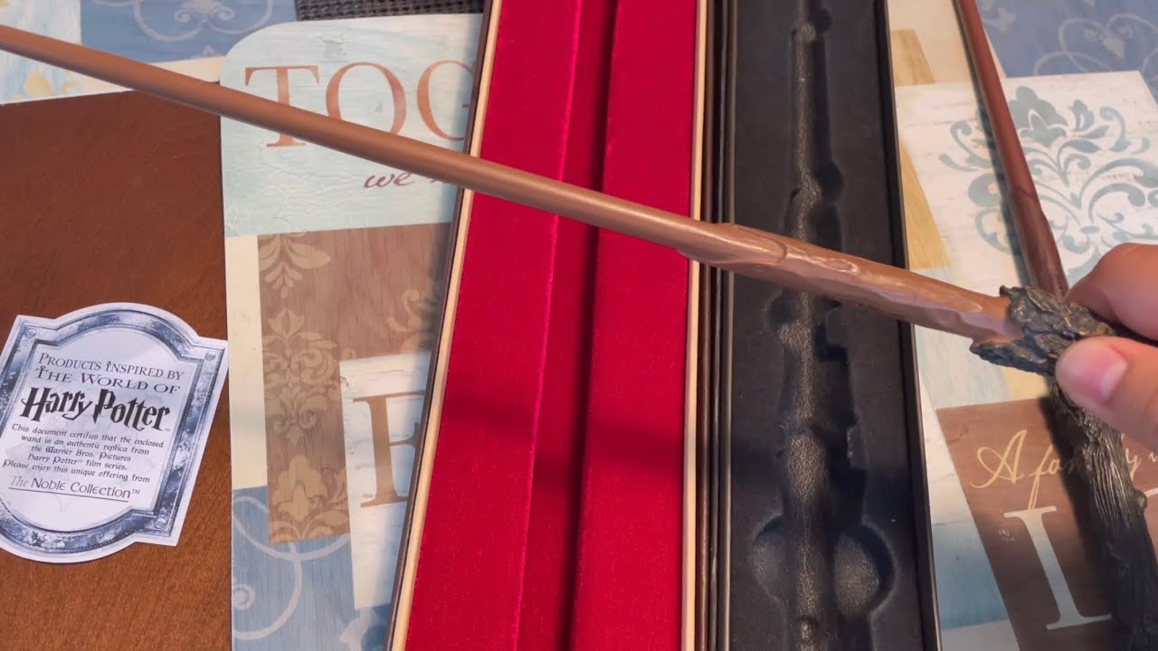 Noble Collection Wand Vs Universal Studios Wand
