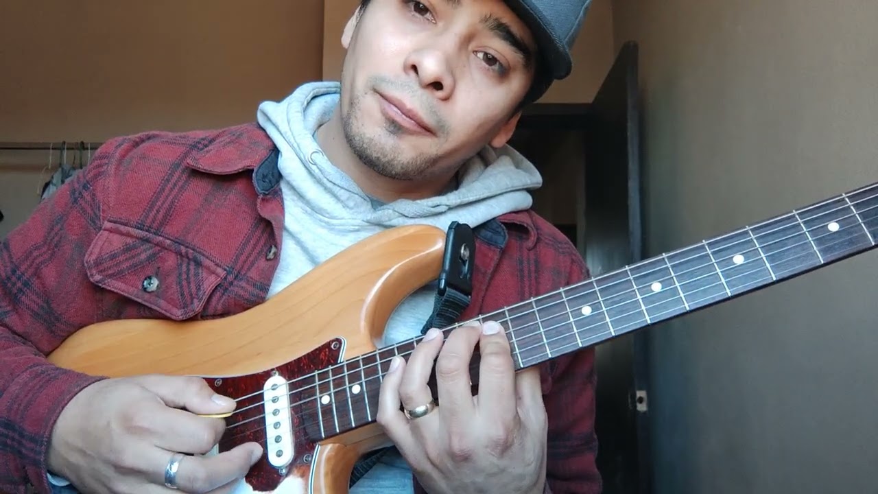 Algo está cayendo aquí | Original solo | Tutorial de Guitarra 