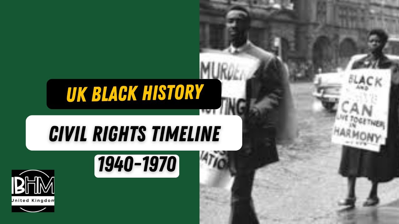 UK BLACK CIVIL RIGHTS TIMELINE 1940 - 1970