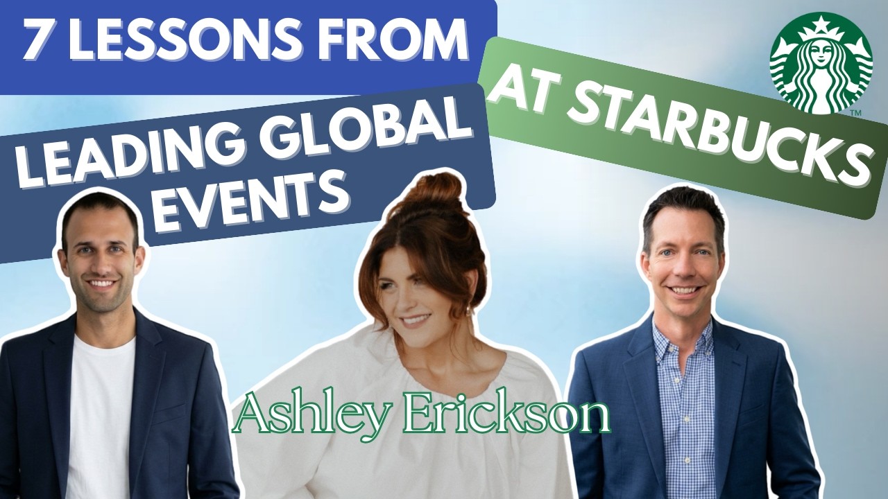 EP118: 7 lessons from leading global events at Starbucks - Ashley Erickson