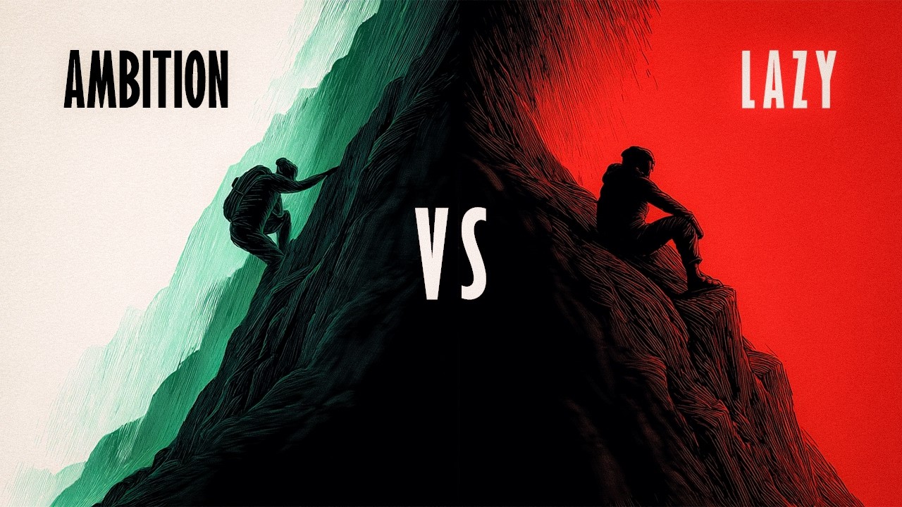 Ambitious but lazy? you should watch this video...