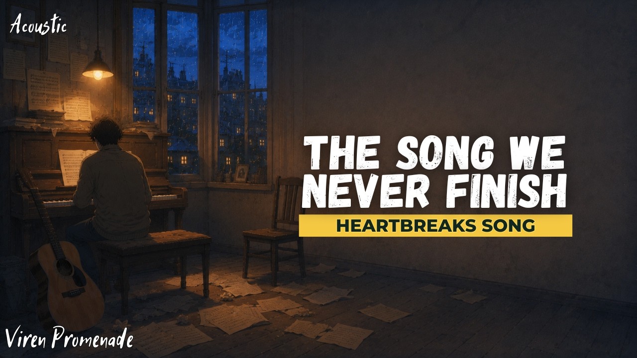 The Song We Never Finish - Soft Acoustic Guitar (Ghibli Inspired Heartbreak Song)