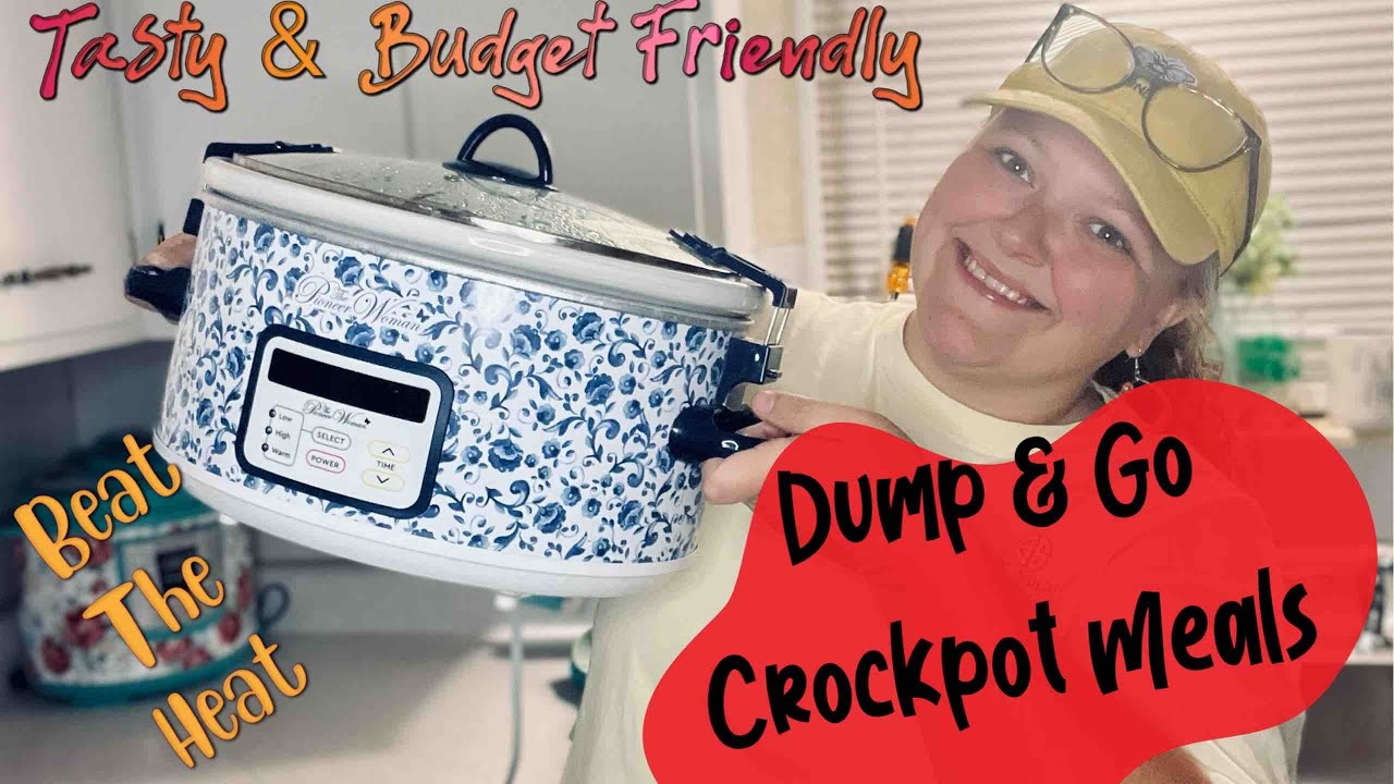 Dump & Go Crockpot Meals || Beat The Heat With These Tasty & Cheap Meals!! || SouthernFrugalMomma