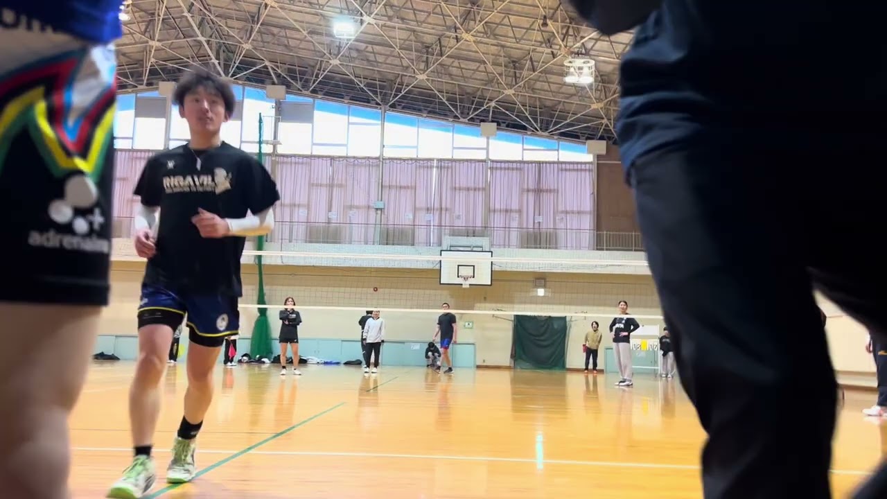 2/11はりそん 決勝1セット目