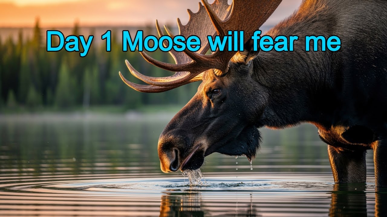 🔴Day 1.5 Moose will fear me🔴