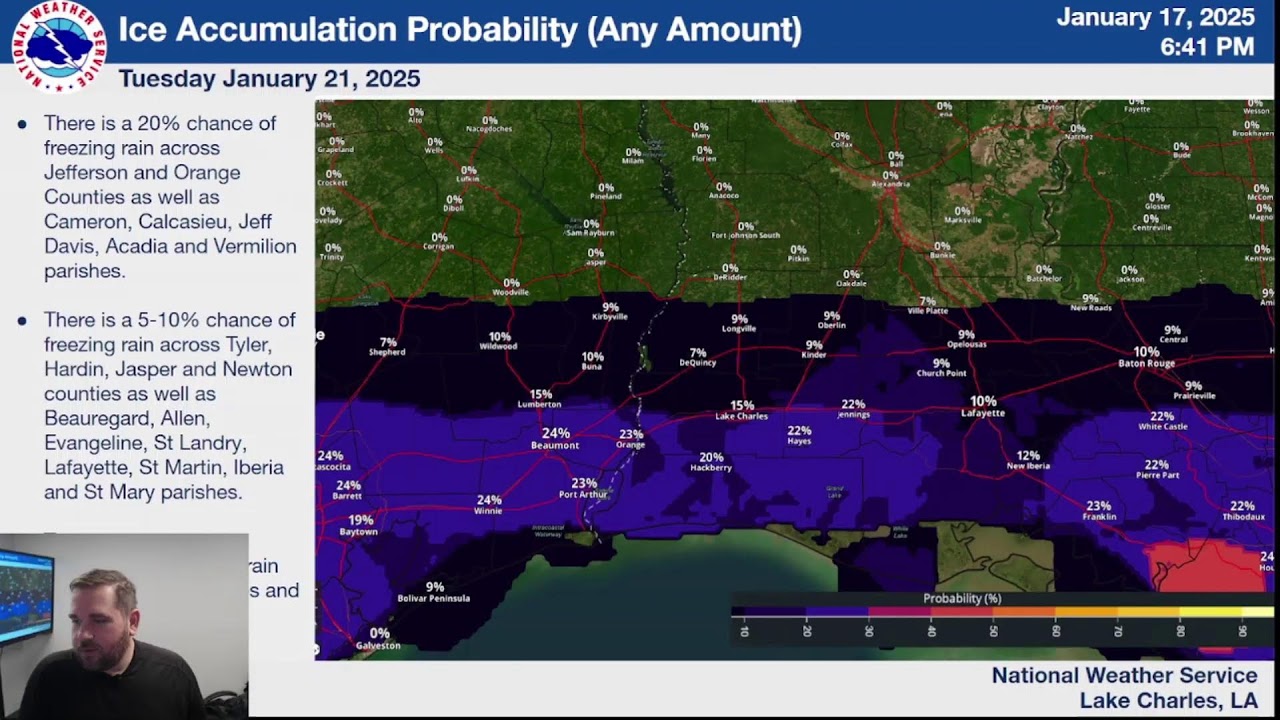 NWS Lake Charles Winter Precipitation and Extreme Cold Briefing