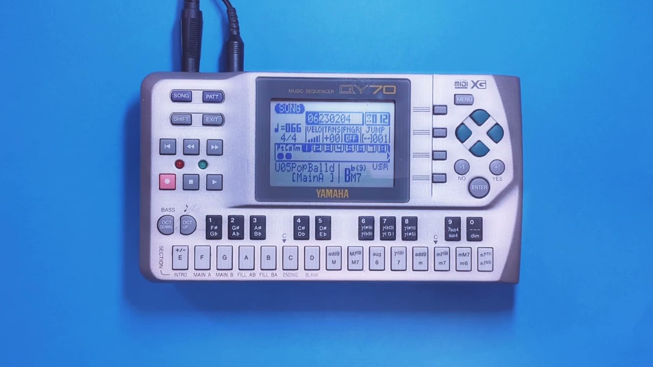 Vaporwave : YAMAHA QY70