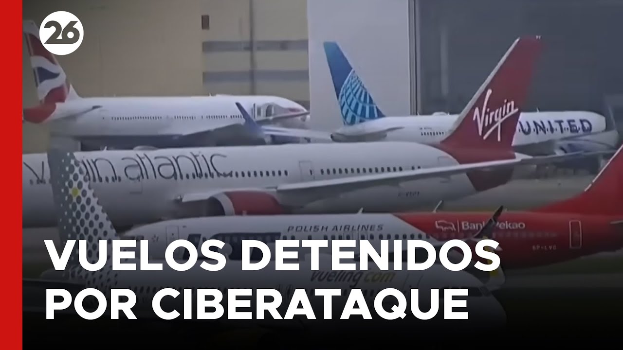 🚨 AHORA - CAOS AÉREO | Ciberataque MASIVO paraliza vuelos y desata el pánico en aeropuertos europeos