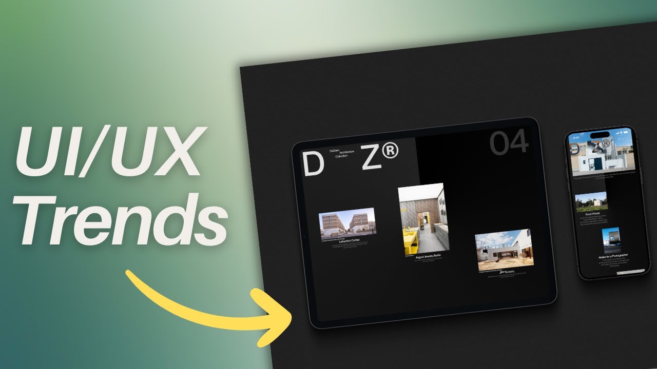 Top 5 Visual UI/UX Trends For 2024