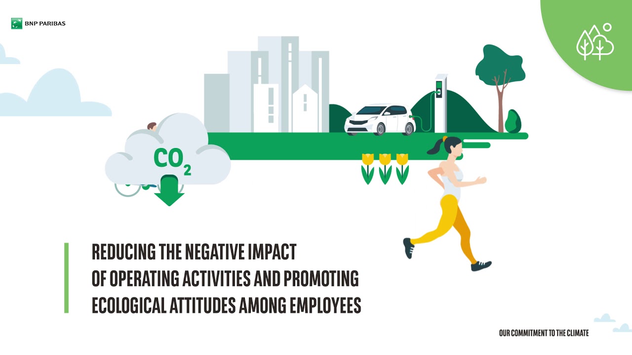 Bank of Green Changes: involvement of BNP Paribas for the climate and implementation of SDGs