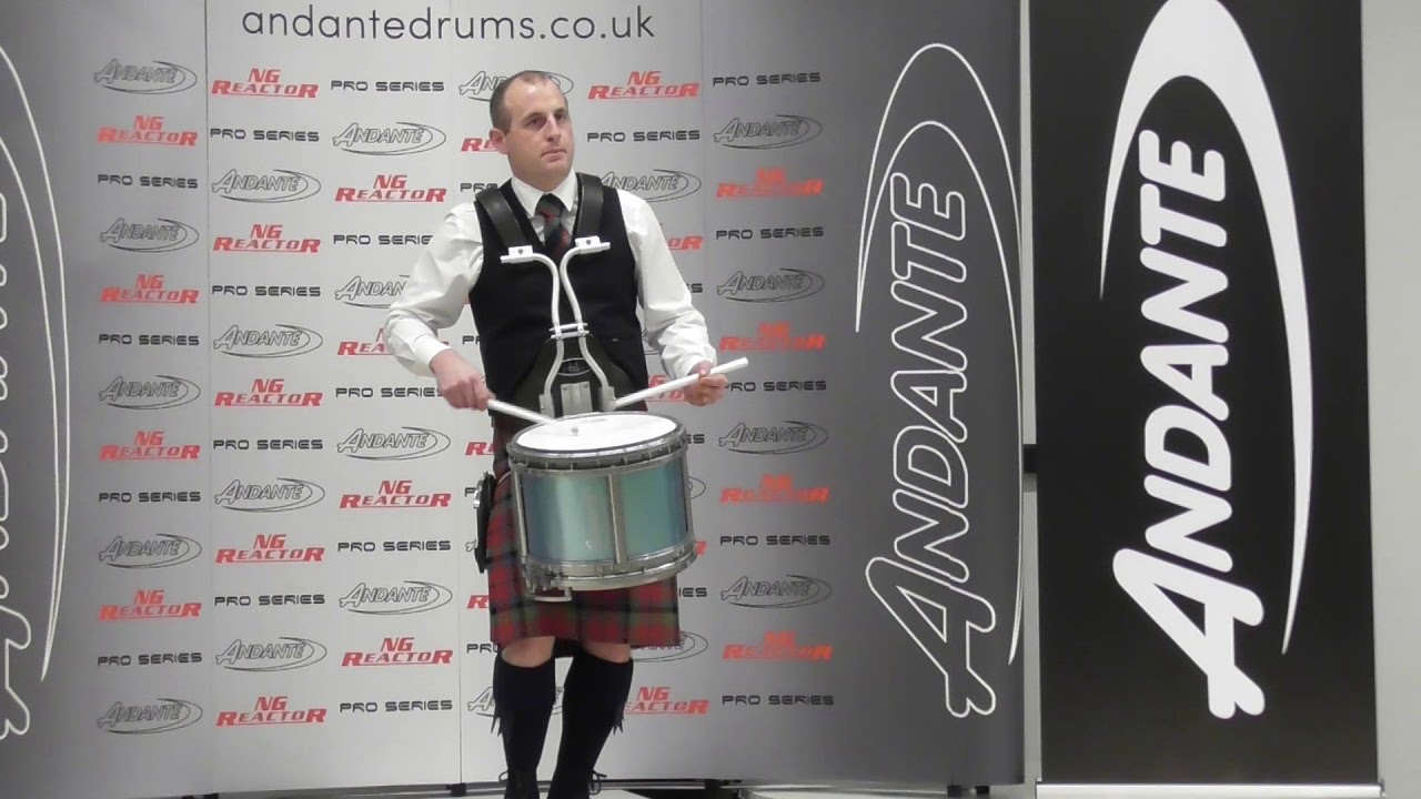 World Solo Drumming Championships 2018 Adult Final MSR.Jason Hoy