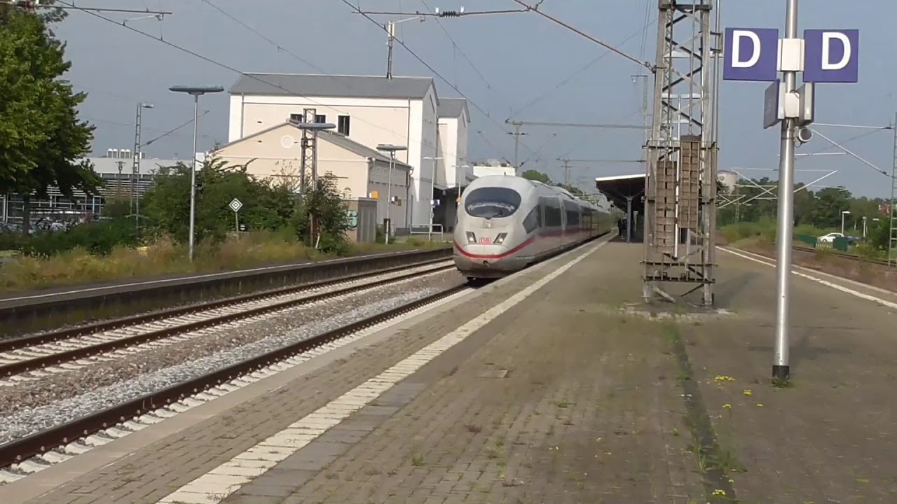 Züge in Soest am 26.08.2017