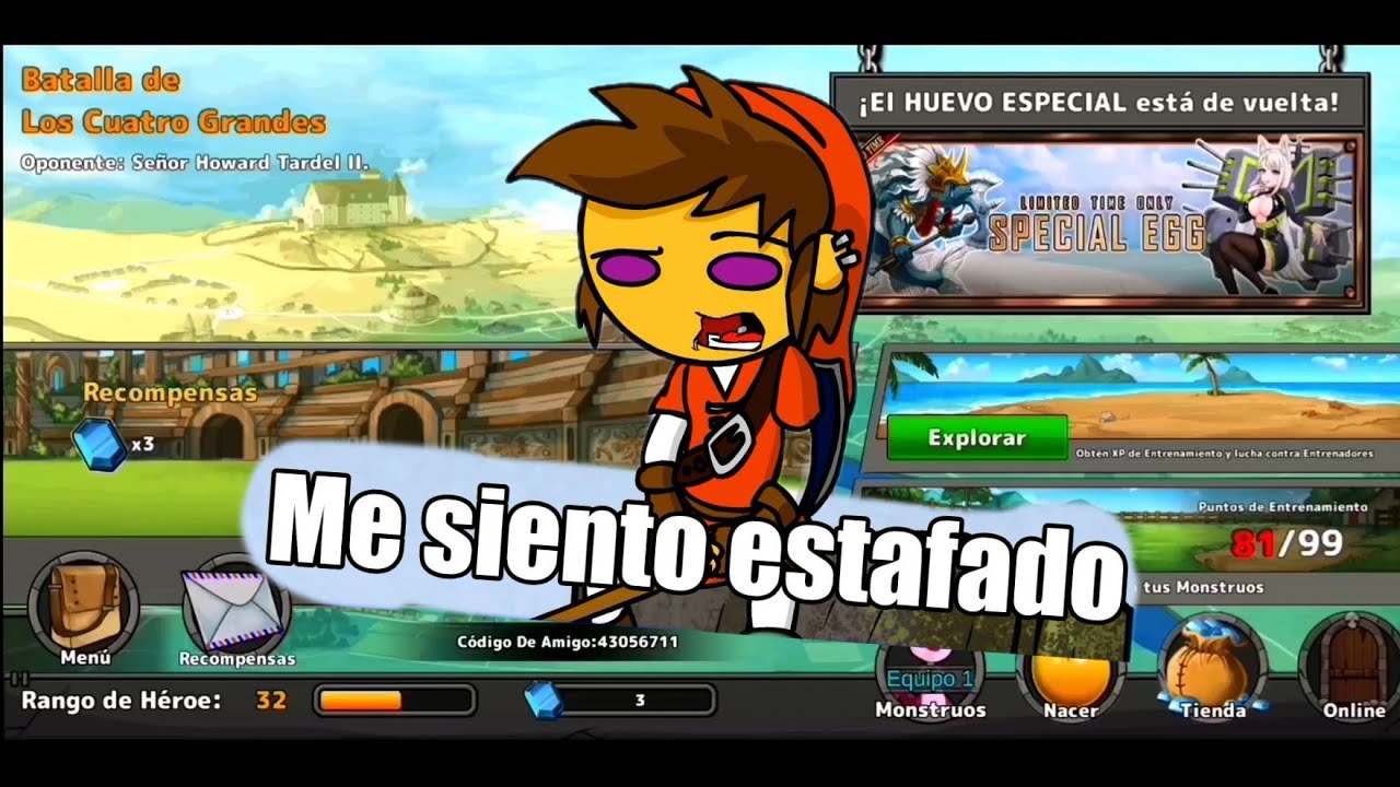 Derrotando alos 4 grandes, resulte engañado 😖 |Neo Monsters|