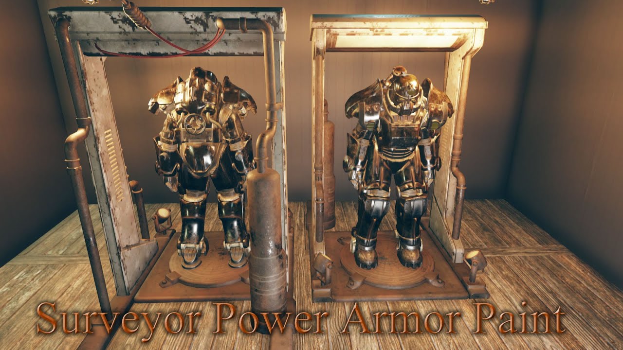 Fallout 76 - Surveyor Power Armor Paint - Showcase