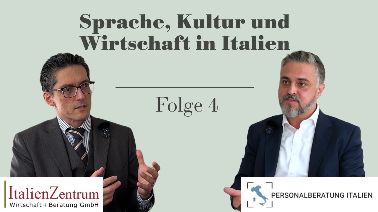Folge 4: Sprache, Kultur und Wirtschaft in Italien