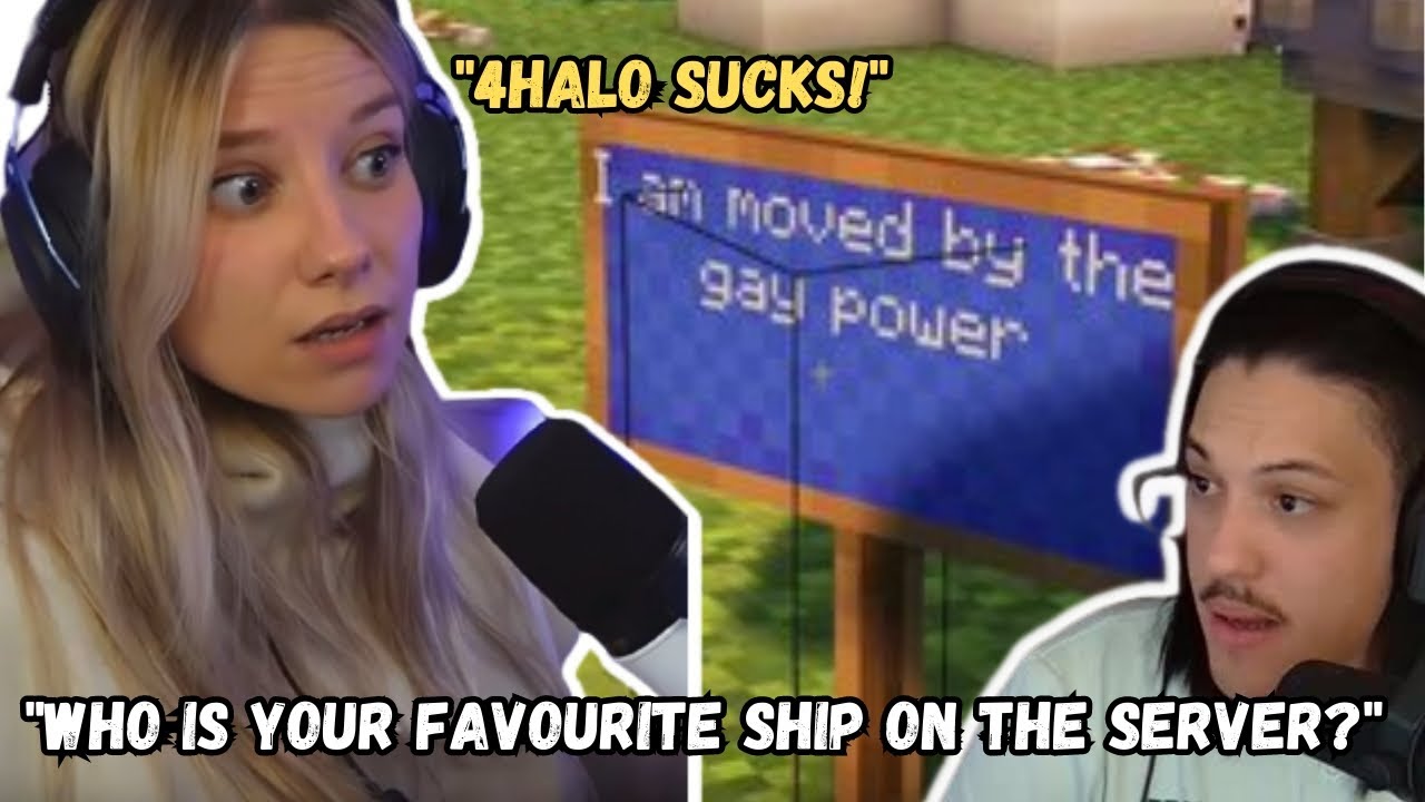 Baghera talks about her favourite ship on the server 😂❤️ #baghera #qsmp