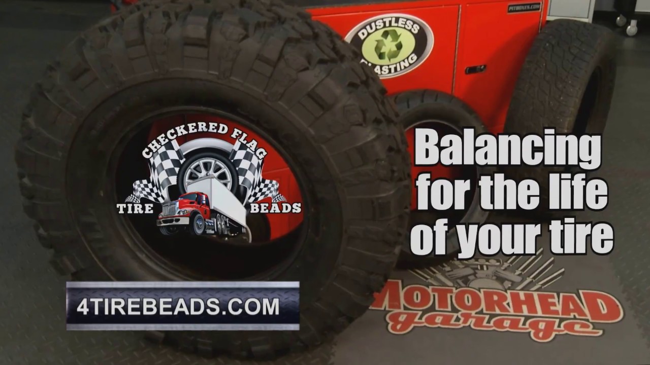 Tire Balance Beads by checkered Flag Tires