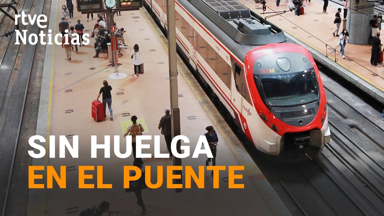 FIN DE LA HUELGA de maquinistas tras llegar a un acuerdo RENFE y SINDICATOS | RTVE Noticias
