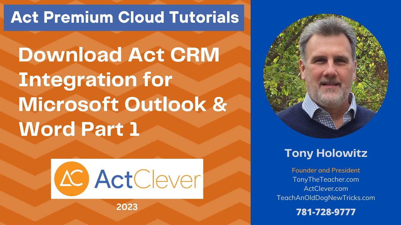 Download Act CRM Integration for Microsoft Outlook & Word Part 1