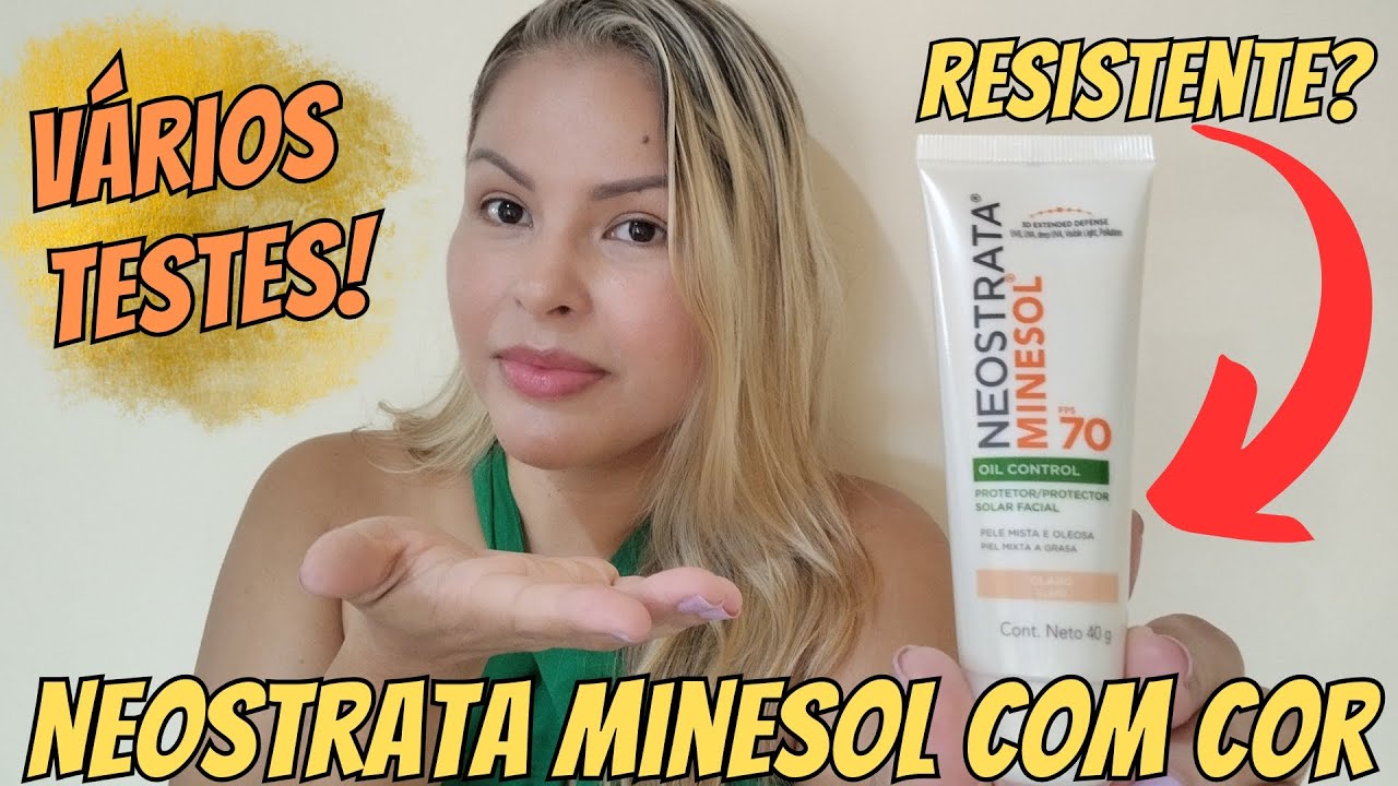Neostrata Minesol Oil Control  Com Cor | Vários Testes