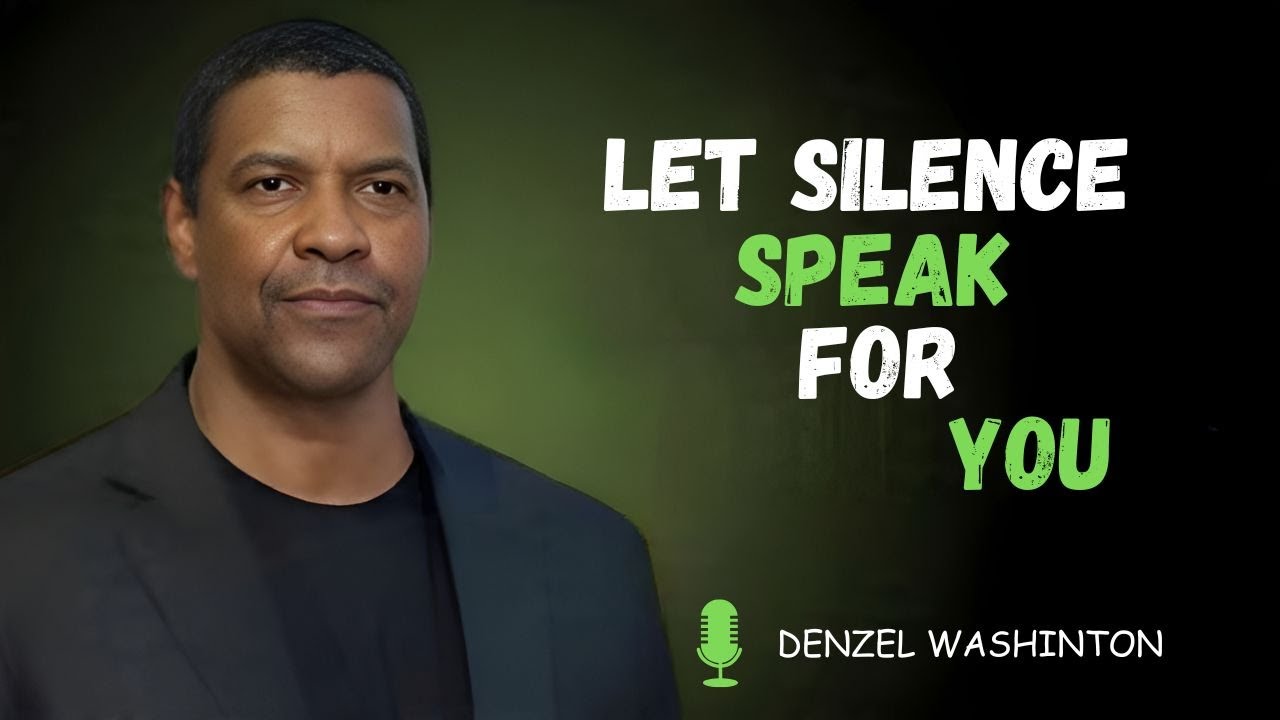 Let Silence Speak for You .