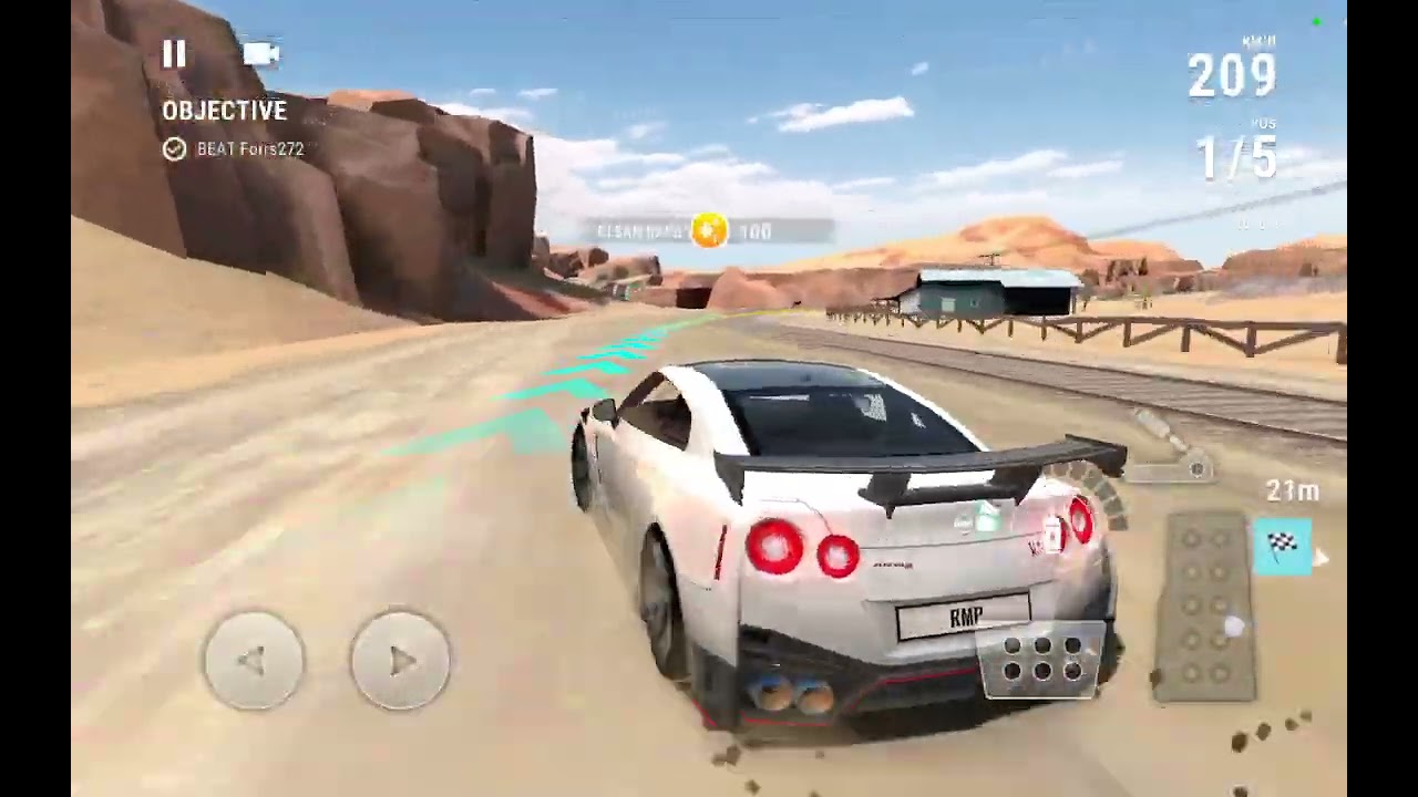 Car race video