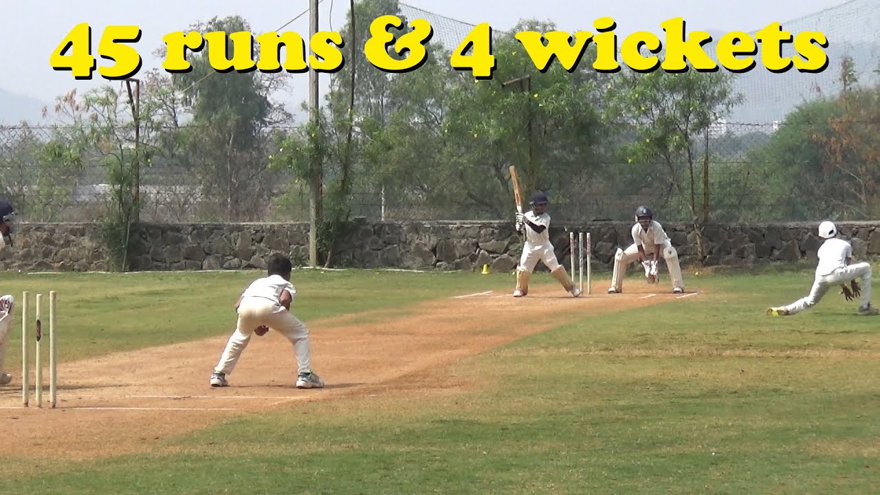 45 runs & 4 wickets in match SRCSM vs CPCA