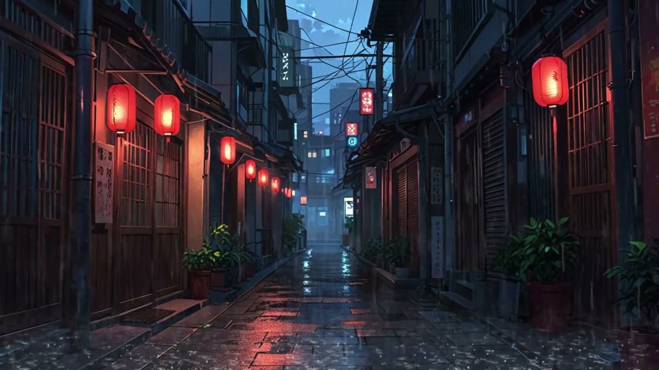 Rainy Nights & Quiet Thoughts 🌙🌧️ | Soft Lofi to Relax