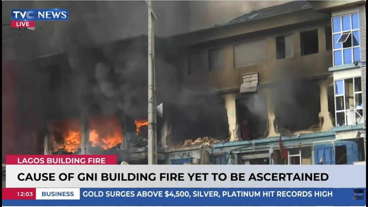 Live Updates: Section Of GNI Building Collapses As Fire Hits Neighbouring Structures