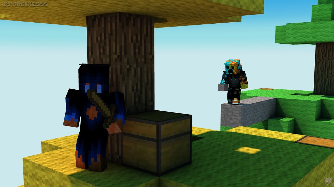 Minecraft 1v1 Bedwars | Mineberry