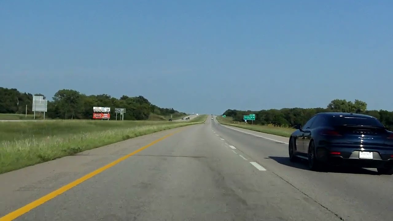 Interstate 35 - Kansas (Exits 131 to 141) northbound