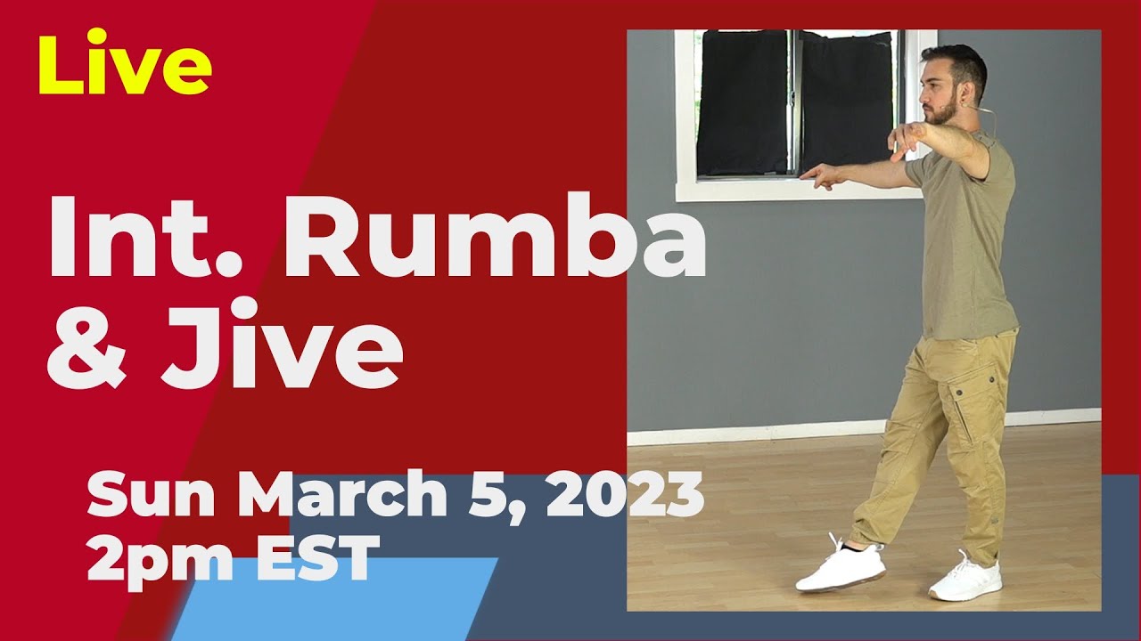 Live Int. Rumba & Jive Class with Leon