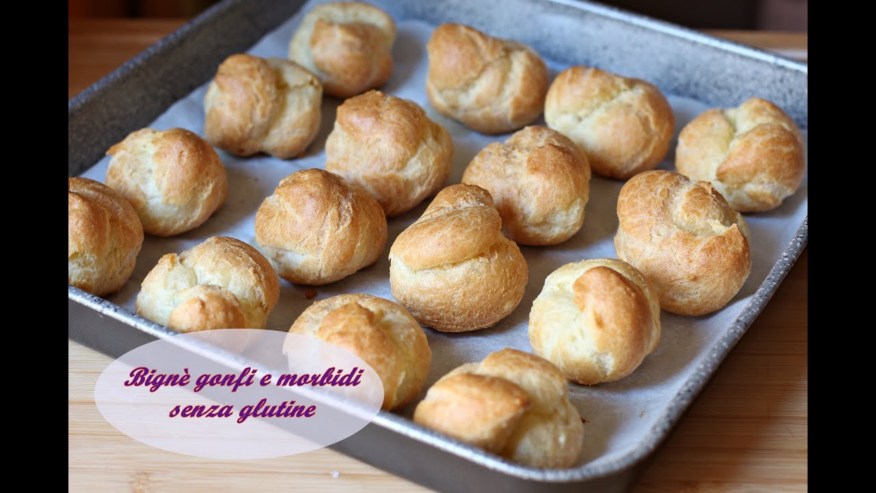Bignè gonfi e morbidissimi, senza glutine. Ricetta INFALLIBILE!