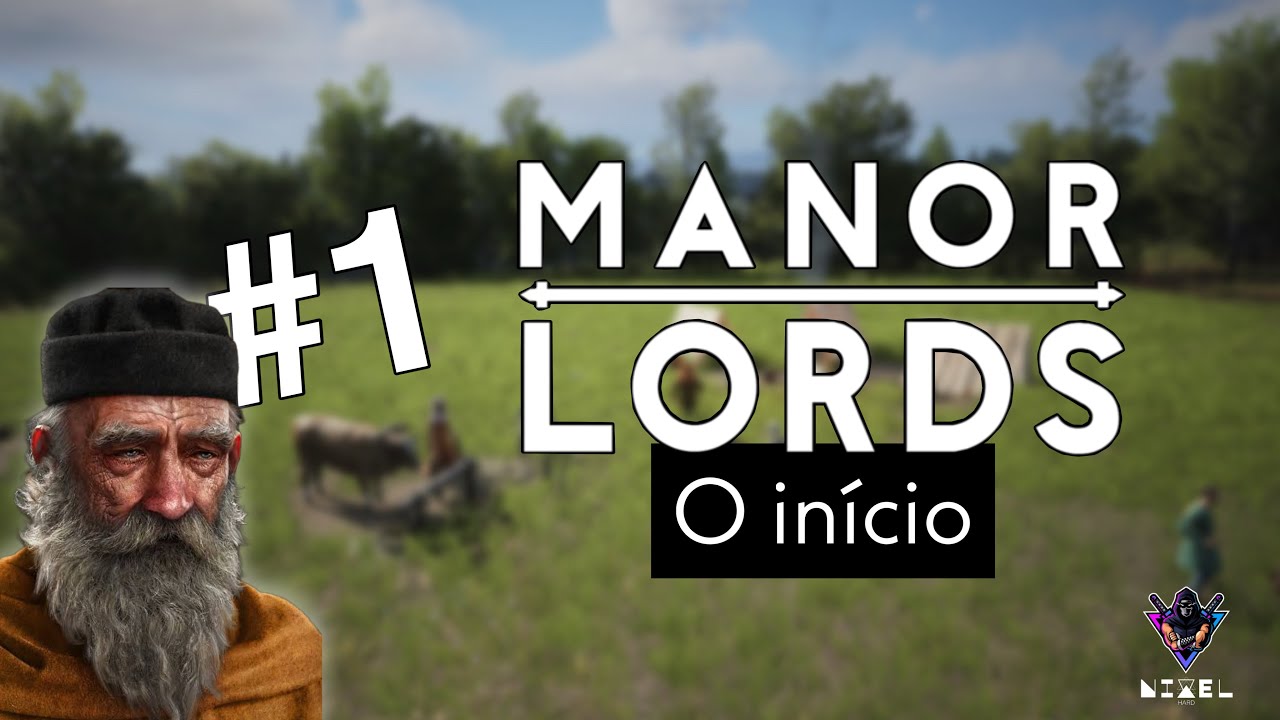 Manor Lords #1 - Um Novo Começo na Era Medieval! [Gameplay PT-BR]