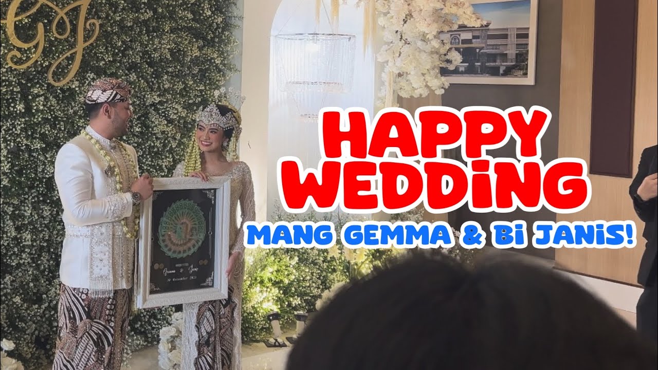 TIBA-TIBA NGONSER DI NIKAHAN MANG GEMMA & BI JANIS! #BumiJanari